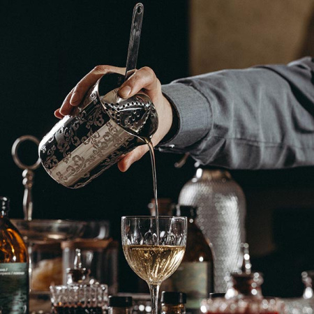 Стрейнер для джулепа «Пробар Премиум Пьюр»;сталь нерж.;D=79,L=169мм;серебрист.