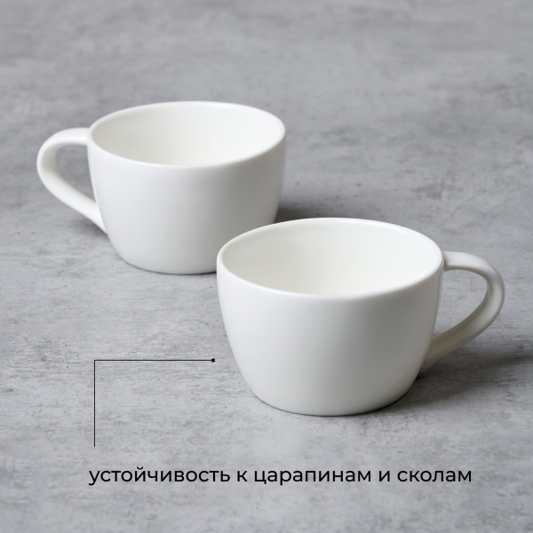 Чашка кофейная «Полар»;фарфор;80мл;D=45,H=70мм;белый