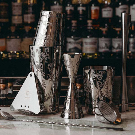 Стрейнер «Пробар Премиум Пьюр»;сталь нерж.;D=10,7,L=11,5см;серебрист.