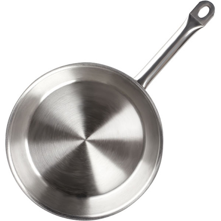 Сковорода «Перфоманс»;сталь нерж.;D=28,H=4,L=50см;металлич.