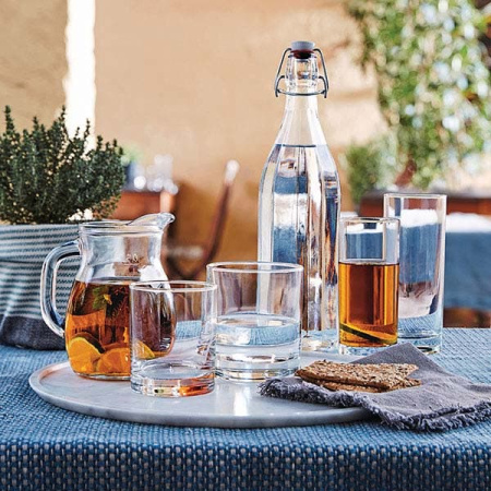 Олд фэшн (стакан) «Кортина»;стекло;400мл;D=85,H=97мм;прозр.