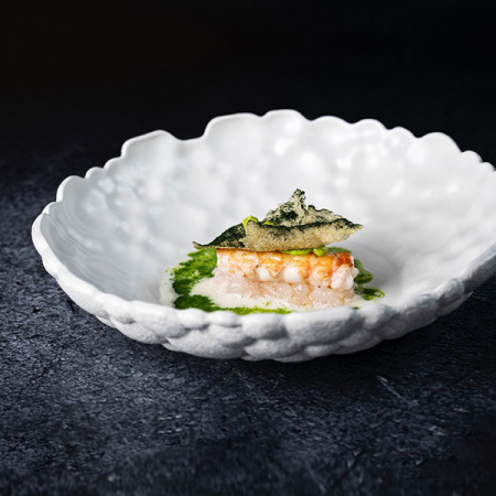 Салатник «Ро Дизайн Бай Кевала»;керамика;D=240,H=55мм;белый