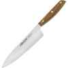 Нож поварской «Нордика»;сталь нерж.,дерево;,L=21см
