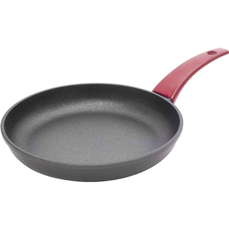 Сковорода «Винум»;алюм.литой,бакелит;D=240,H=75мм;черный,красный