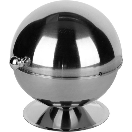 Сахарница «Гастронум»;сталь;200мл;D=12,5,H=14,2см;металлич.