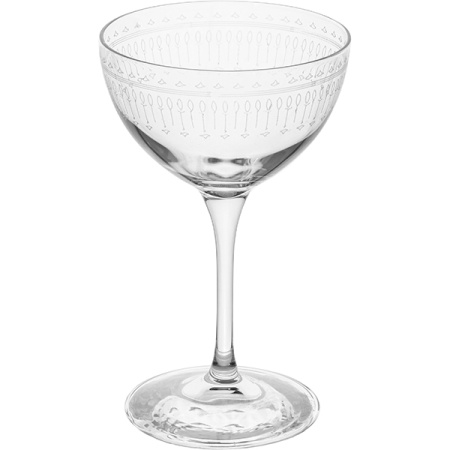 Коктейльная рюмка «Новеченто Арт деко»;стекло;235мл;D=95,H=155мм;прозр. Коктейльная рюмка «Новеченто Арт деко»;стекло;235мл;D=95,H=155мм;прозр.