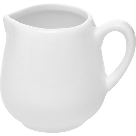 Молочник «Кунстверк»;фарфор;38мл;D=36,H=40,L=60мм;белый