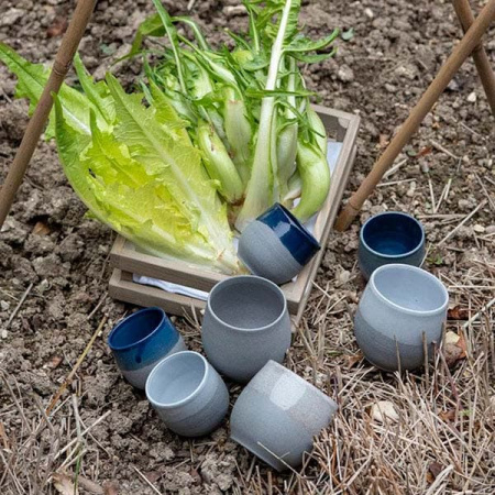 Чашка кофейная «Нау»;керамика;80мл;D=62,H=60мм;синий