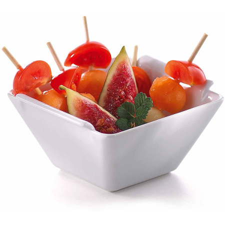 Салатник «Бомбей»;фарфор;200мл;,H=5,L=11,B=10см;белый