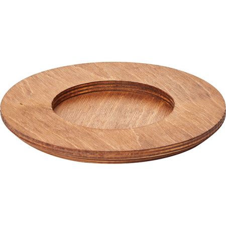 Подставка для котелка 4010239;дерево;D=175,H=20мм;коричнев.