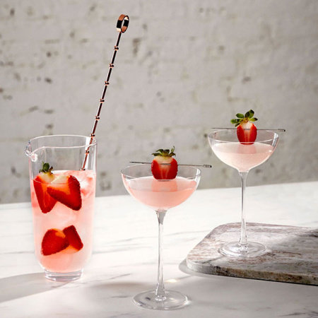 Стакан смесительный «Хэпберн»;хр.стекло;0,65л;D=97,H=190мм;прозр.