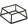 Подставка фуршетная для блюда;металл;,H=8,L=18,B=18см;черный