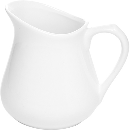 Молочник «Кунстверк»;фарфор;230мл;D=55,H=90,L=110,B=90мм;белый