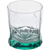 Олд фэшн (стакан) «Рош»;стекло;340мл;D=80,H=86мм;бирюз.