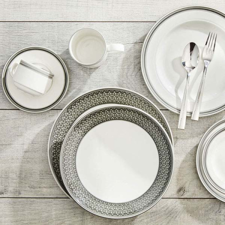 Кружка «Бид Траффл Вош»;фарфор;285мл;белый,серый