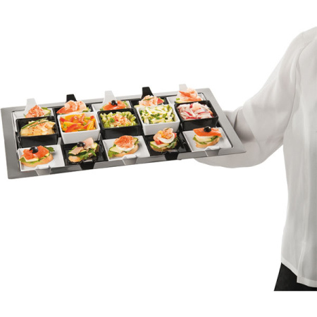 Поднос фуршетный GN 1/1;сталь нерж.