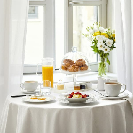 Молочник;фарфор;150мл;D=75,H=85,L=90мм;белый