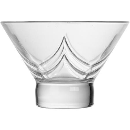 Креманка «Бэлл-Призма»;стекло;200мл;D=12,H=8см;прозр.