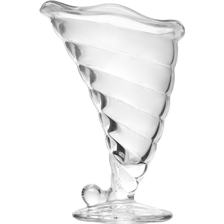 Креманка «Фортуна»;стекло;320мл;D=120/83,H=180мм;прозр.